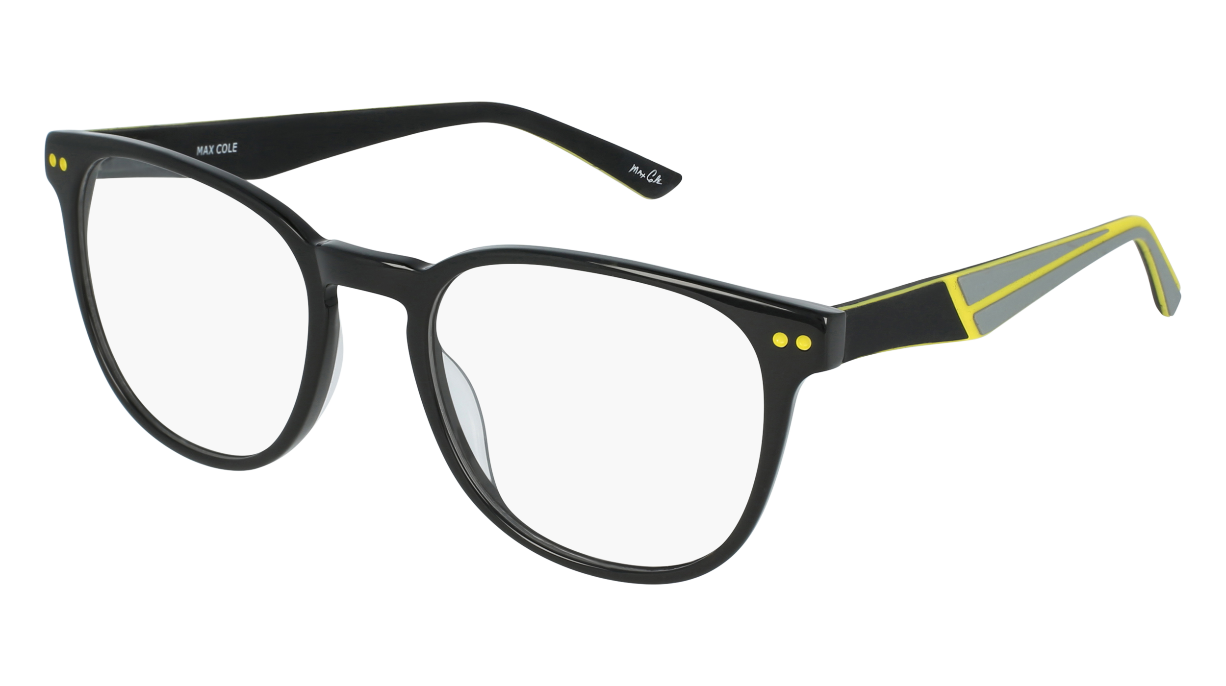 M MC 1499 men's eyeglasses (from the side)