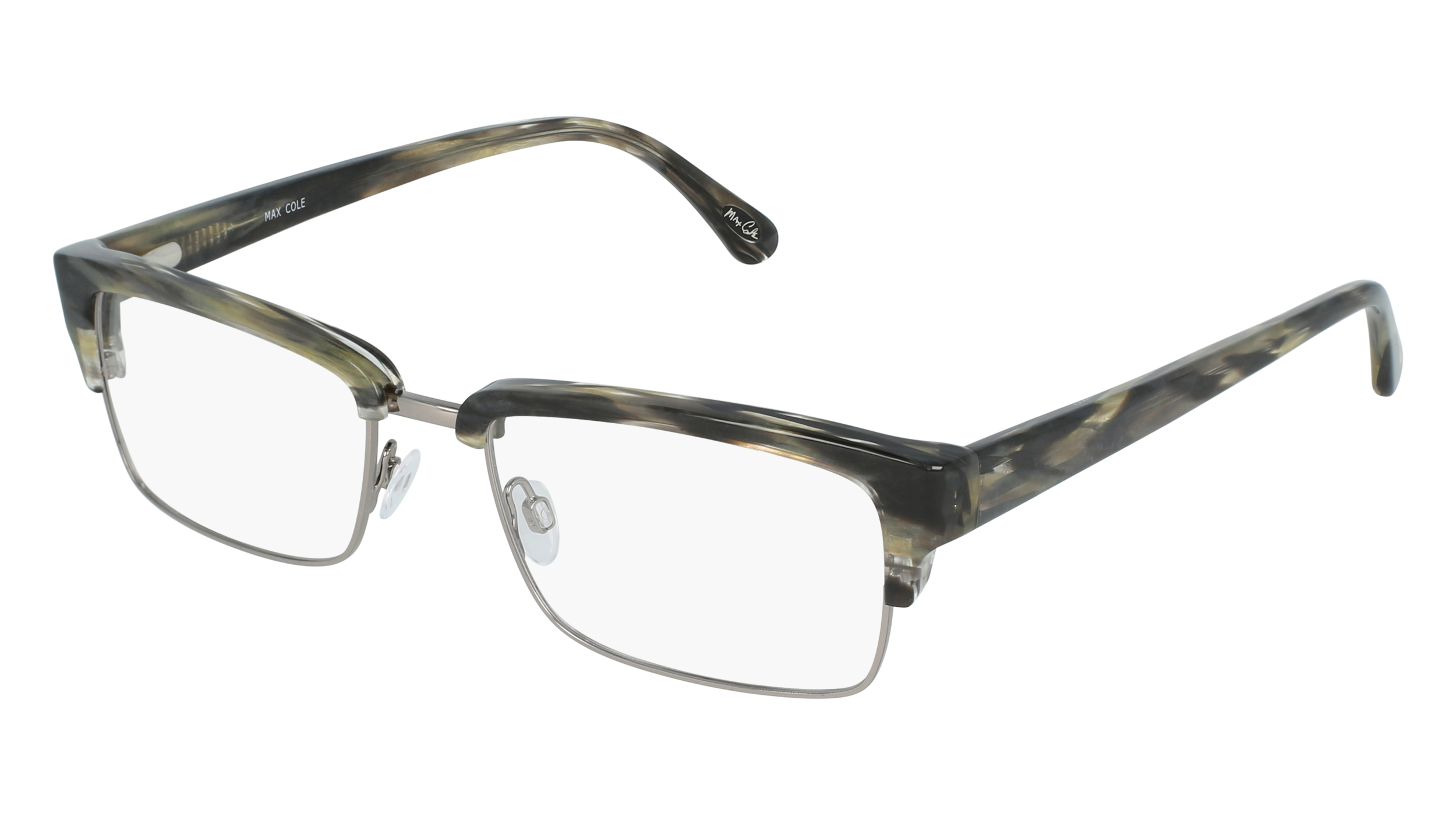 M MC 1504 men's eyeglasses (from the side)