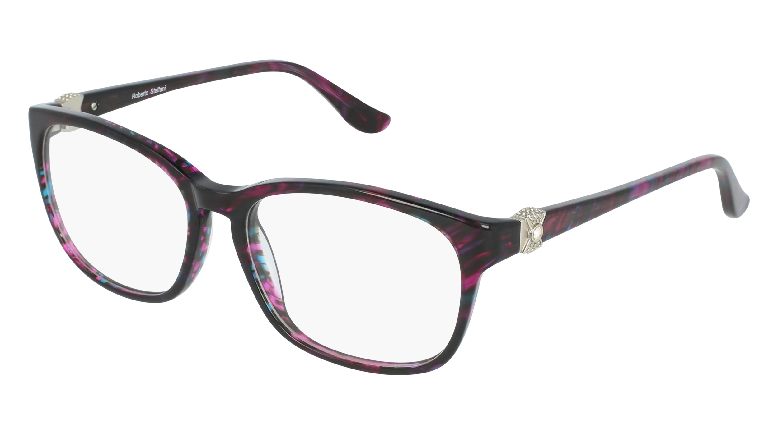 R RS 151 women's eyeglasses (from the side)